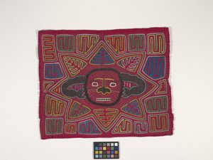 Panel camisero (Mola) (foto) de Kuna Indian Culture