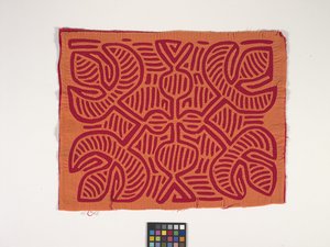 Panel camisero (Mola) (foto) de Kuna Indian Culture