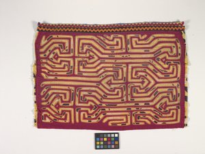 Panel camisero (Mola) (foto) de Kuna Indian Culture