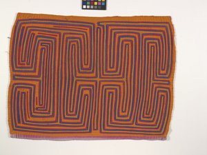 Panel camisero (Mola) (foto) de Kuna Indian Culture