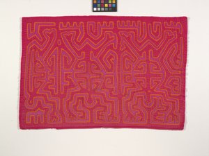 Panel camisero (Mola) (foto) de Kuna Indian Culture