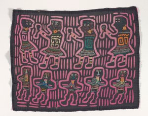 Panel de camisa (mola), c.1950 (algodón aplicado)