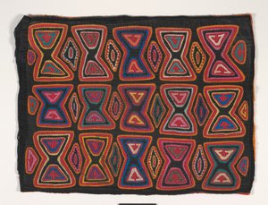 Panel de camisa (mola) (algodón aplicado) de Kuna Indian Culture