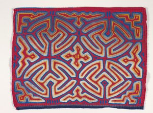 Panel de camisa (mola) (algodón aplicado) de Kuna Indian Culture