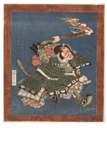 Actor de Kabuki, Ichikawa Danjuro VII, c.1815-1820 de Kuninaga Utagawa