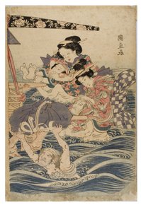 Escena primaveral de mujeres jóvenes en un viaje, c.1786-1864