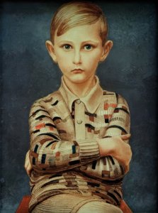 Retrato de niño de Kurt Günther