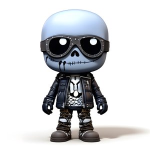 Chibi esqueleto diminuto 4