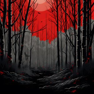 La cuadragésima séptima foto desde que la fe sangra rojo 1