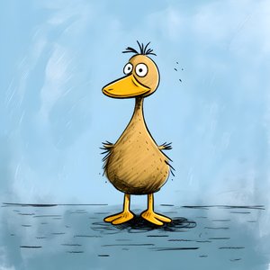 Pato en el campo 3