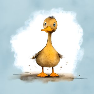 Pato en el campo 4