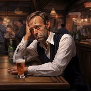 Hombre austriaco fotorrealista con ropa de trabajo.  1