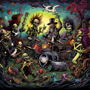  Los monstruos tocan instrumentos. 2