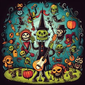  Los monstruos tocan instrumentos. 3