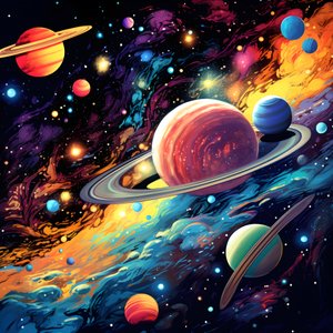 Planetario en el espacio 3