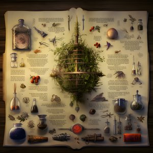 Representaciones visuales de teorías sobre el manuscrito, como guías de fitoterapia, lenguajes extraterrestres y sofisticados engaños.  2