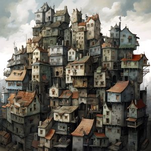 una ciudad de casas tumbadas 1