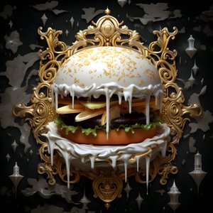 una hamburguesa de marmor blanco 4 de Kurt Heppke