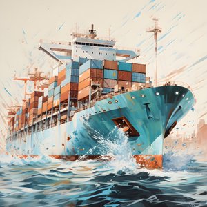 un gran barco en el agua 3