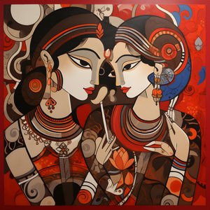 krishna y rupa 1