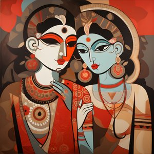 krishna y rupa 2