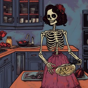 el fantasma en la cocina de maddy connelly ilustración 2 de Kurt Heppke