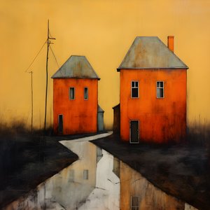 dos casas naranjas 4