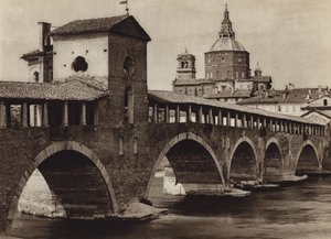 Italia: Pavía (foto en blanco y negro) de Kurt Hielscher