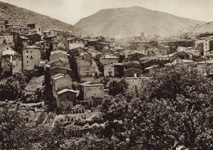Italia: Scanno, Abruzos (foto b/n) de Kurt Hielscher