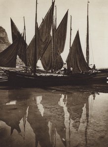 Italia: En el lago de Garda (foto en blanco y negro) de Kurt Hielscher