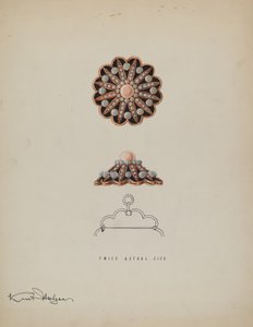 Broche, c. 1936 de Kurt Melzer