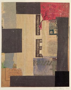 Collage, 1923 de Kurt Schwitters