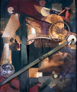 "Composición para damas" de Kurt Schwitters