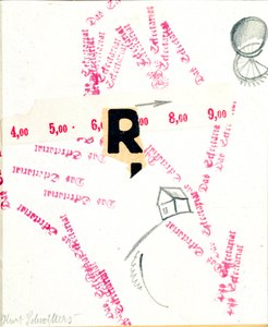 Das Sekretariat (El Secretariado) Técnica mixta de Kurt Schwitters (1887-1948) siglo XX Londres, Lord Gallery de Kurt Schwitters