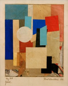 MZ 308 gris de Kurt Schwitters