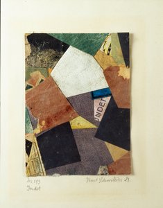Merz 293 Collage de Kurt Schwitters (1887-1948) 1921 Colección privada