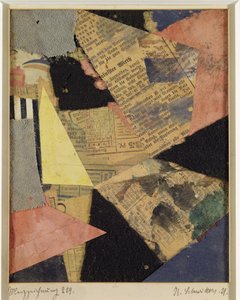 Merzzeichnung 229, 1921 de Kurt Schwitters