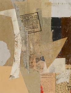 Mier Bitte, 1946 de Kurt Schwitters