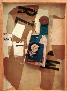 Sin título (Merz) de Kurt Schwitters