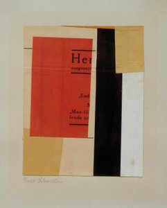 Sin título de Kurt Schwitters