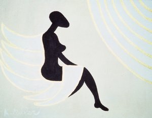 Lady Angel, 2005 (acrílico sobre lienzo)