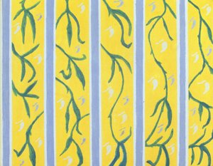 Wallpaper Vines, 2004 (acrílico sobre lienzo) de Kurtis L. Miller