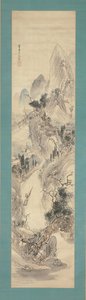 Paisaje, siglo XVIII-XIX de Kushiro Unsen