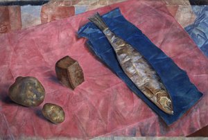Arenque, 1918 de Kuzma Sergeevich Petrov Vodkin