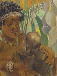 Negra, 1907 de Kuzma Sergeevich Petrov Vodkin