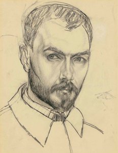 Autorretrato de Kuzma Sergeevich Petrov Vodkin