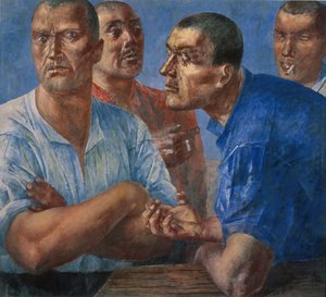 Los Trabajadores de Kuzma Sergeevich Petrov Vodkin