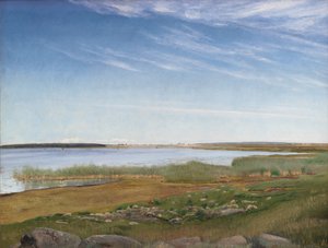 El fiordo cerca de Karrebæksminde, Zelanda de Laurits Andersen Ring