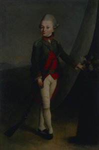 Retrato de Pyotr Alexeyevich Turchaninov 1769-1815, 1777 de L.S. Stanishchevsky