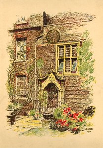 Staple Inn, Londres, 1924